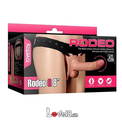 Dương vật dây đeo rỗng ruột – Thể hiện bản lĩnh phái mạnh Lovetoy Rodeo