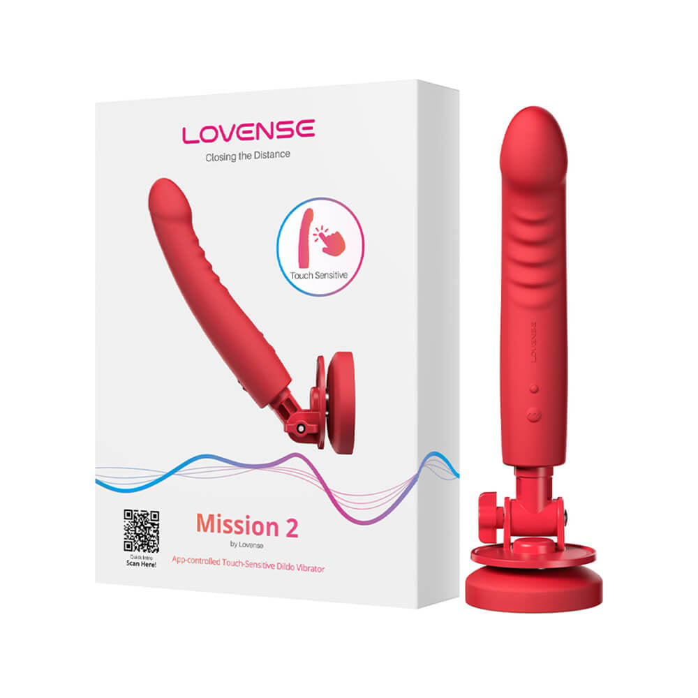 Dương vật giả Lovense Mission 2 rung thụt điều khiển qua app