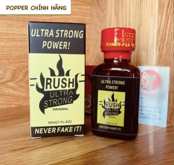 Popper RUSH ULTRA STRONG ORIGINAL 30ml Chính Hãng Mỹ PWD